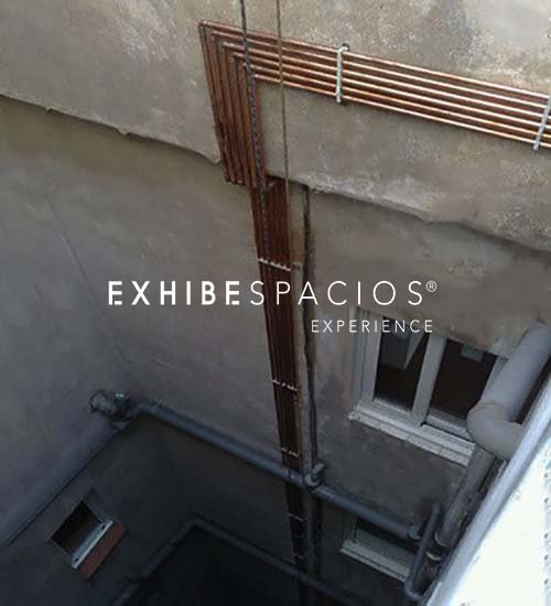 Cambiar los montantes de agua de edificio en Barcelona, renovar ramales individuales de hierro por cobre en comunidades en Barcelona