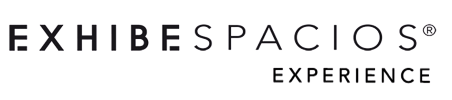 exhibespacios logo Letras Negras tranparente
